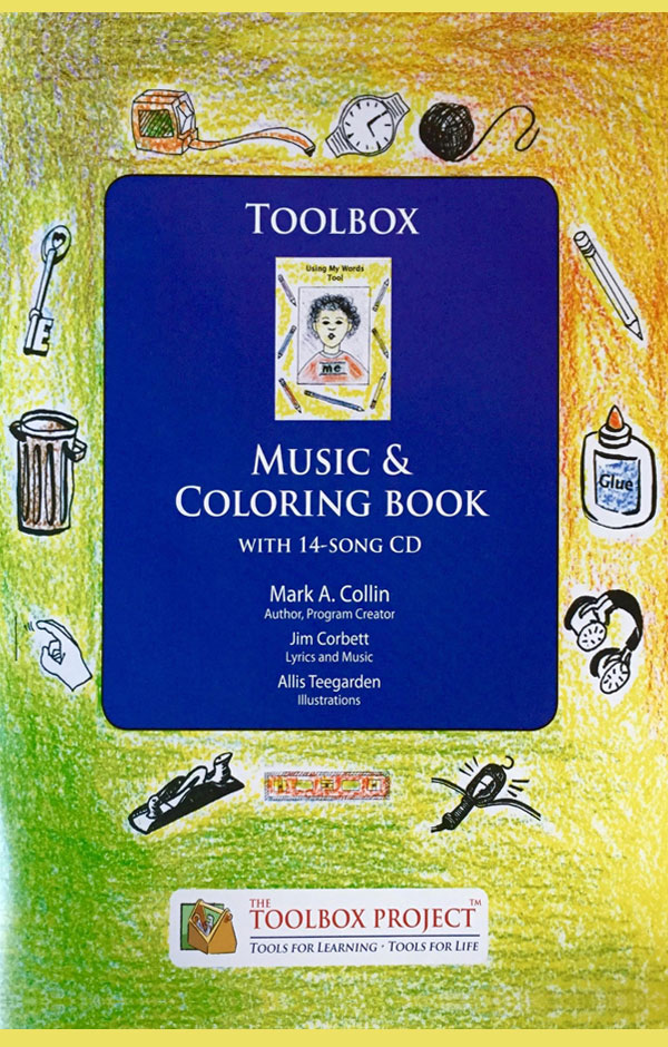 ToolBox Music & Coloring Book - Poster by Allis Teegrden ©
